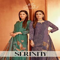 Shiddat By Esta Serinity Wholesale Pure Pashmina With Sequence Work And Handwork Suits