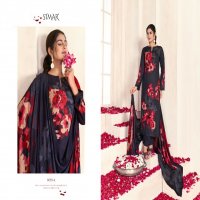 Glossy Simar Poorva Wholesale VIscose Pashmina With Handwork Winter Suits