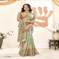 Vallabhi Elisha Vol-2 Wholesale Brasso Satin With Swaroski Work Sarees