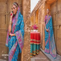 Kreshva Padmakamal Wholesale Luxury Print With Glory Finish Festive Sarees