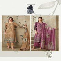 Sahiba Dhiti Wholesale Staple Twill With Hand Work Winter Suits