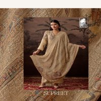 Sahiba Supreet Wholesale Staple Twill With Hand Work Winter Salwar Suits