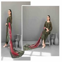 Tawakkal Aezal Embroidered Slub And Embroidered Fancy Dupatta Pakistani Suits