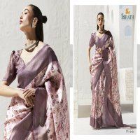 Trirath Satvik Vol-2 Wholesale Art Silk With Digital Printed Zari Border Sarees