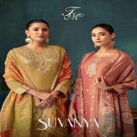 T And M Suvanya Wholesale Fancy Jacquard With Hand Work Salwar Suits
