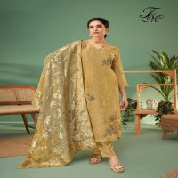 T And M Kaseesh Wholesale Simmer Tissue With Hand Work Salwar Suits