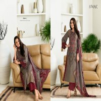 glossy Simar firdaus viscose pashmina print winter collection suits