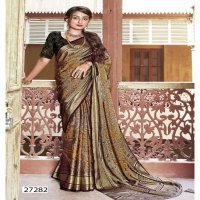 Vallabhi Blessings Vol-3 Wholesale Brasso Floral Printed Indian Sarees