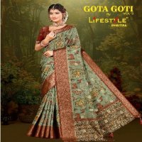 Lifestyle Gota Goti Vol-3 Wholesale Ethnic Indian Sarees