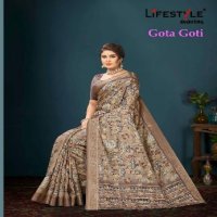 Lifestyle Gota Goti Vol-1 Wholesale Ethnic Indian Sarees