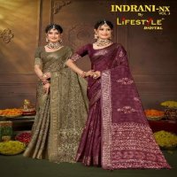 Lifestyle Indrani Nx Vol-3 Wholesale Indian Ethnic Sarees