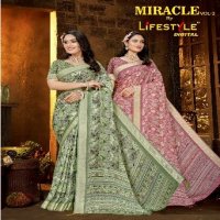 Lifestyle Miracle Vol-2 Wholesale Indian Ethnic Sarees