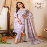 Mayur Golden Tree Wholesale Pure Cotton With Embroidery Work Readymade Suits