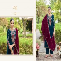 ek nazar by levisha velvet designer unique winter collection 3pcs dress