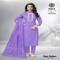 Deeptex Naya Andaaz Vol-9 Wholesale Pure Cotton Readymade Dress