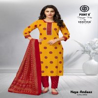 Deeptex Naya Andaaz Vol-9 Wholesale Pure Cotton Readymade Dress