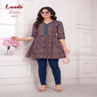 Laado Zara Vol-5 Fancy Short Tops Kurtis