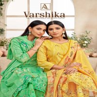 alok suits varshika embroidery printed cotton ladies suits online