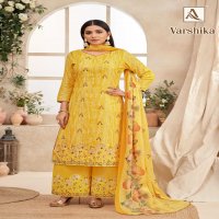 alok suits varshika embroidery printed cotton ladies suits online