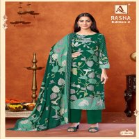 rasha vol 2 by alok suits viscose pashmina designer print 3pcs dress