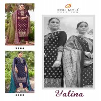 yalina by roli moli creation winter wear unique pashmina ladies suits