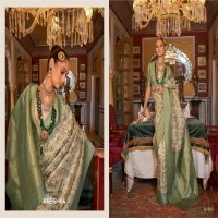 Kreshva Saatvik Vol-3 Wholesale Tusser Silk With Zari Border Sarees