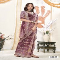 Vallabhi Sukrita Wholesale Fancy Swaroski Work Ethnic Sarees