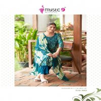 Mystic 9 Sabri Vol-3 Wholesale Straight Cut Kurtis With Pant And Dupatta