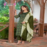 Mystic 9 Sabri Vol-3 Wholesale Straight Cut Kurtis With Pant And Dupatta