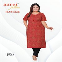 AARVI FASHION SURAT RAJKOT COTTON PLUS SIZE VOL 4 KURTIS BIG SIZE KURTIS FOR WOMEN