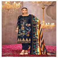 haniya by roli moli creation pashmina winter collection 3pcs suits