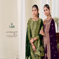 gul bahar by naari viscose pashmina jacquard winter wear ladies suits