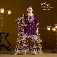 Twisha By Dani Creations Aanaya Vol-208 Wholesale Designer Salwar Suits