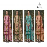 Radhika Azara Zreen Wholesale Pure Cambric Cotton With Diamond Work Dress Material