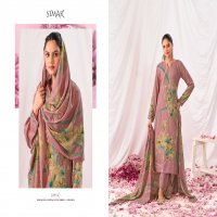 Glossy Simar Ayara Wholesale Pure Pashmina With Work Winter Suits