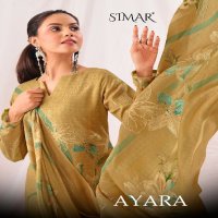 Glossy Simar Ayara Wholesale Pure Pashmina With Work Winter Suits