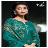 Ganga Tadisa S2977 Wholesale Pure Pashmina With Hand Embroidery Winter Suits