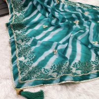 BT-1232 Wholesale Georgette Fabrics Indian Sarees