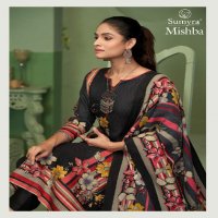 Radhika Sumyra Mishba Wholesale Winter Queen Pashmina With Work Winter Dress Material