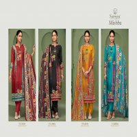 Radhika Sumyra Mishba Wholesale Winter Queen Pashmina With Work Winter Dress Material