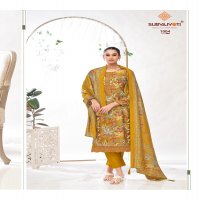 Suryajyoti Krishika Vol-1 Wholesale Pure Modal Border Work Dress Material