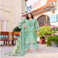 alok suits anarkali vol 2 pakistani print cambric cotton ladies suits
