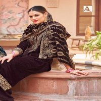 gulistan vol 3 by alok suits winter special velvet designer ladies suits