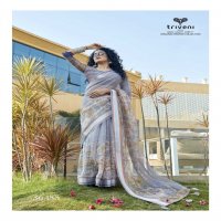 triveni phooljhadi vol 14 abstract printed organza saree online