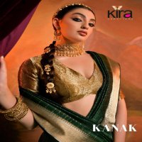 kira creation kanak 6601-6606 attractive design moss saree for women