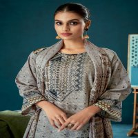 T And M nilaya unique print viscose cordroy trendy suits for ladies