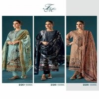 T And M nilaya unique print viscose cordroy trendy suits for ladies