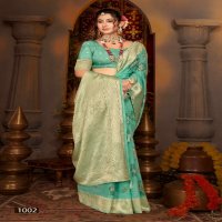 Saroj Radiant Cotton Saroski Vol-4 Wholesale Soft Cotton Rich Pallu Sarees