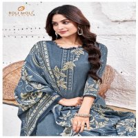 Roli Moli Izhar Wholesale Pashmina With Siroski Work Winter Dress Material
