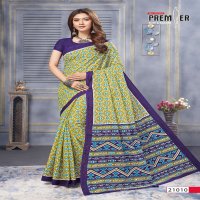 Premier Saravani Vol-21 Wholesale Pure Cotton Printed Indian Sarees